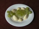 Weingelee und weiße Schokoladen - Grappa - Mousse - Rezept