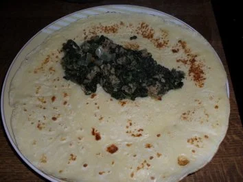 Flädle-gefüllt mit Blattspinat - Rezept - Bild Nr. 4