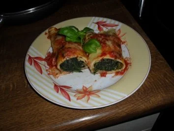 Flädle-gefüllt mit Blattspinat - Rezept - Bild Nr. 8