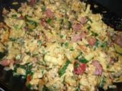 Zucchini-Rührei - Rezept