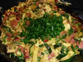 Zucchini-Rührei - Rezept - Bild Nr. 9