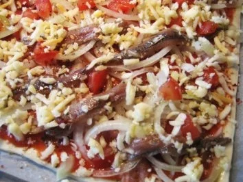 Pizza - (ein Jeder macht sie anders) ... - Rezept - Bild Nr. 5