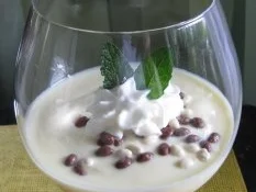 Vanilletraum mit Erdbeerminze - Rezept