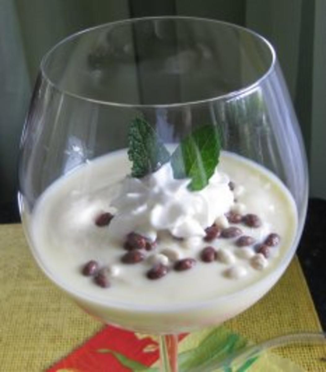 Vanilletraum mit Erdbeerminze - Rezept mit Bild - kochbar.de