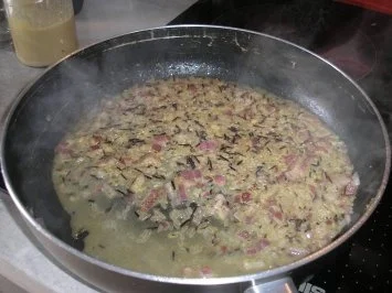 Pfannengerührter Wildreis - Rezept