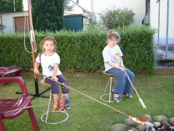 Rezept: Snack : Schinken-Stockbrot Bild Nr. 5 Snack : Schinken-Stockbrot - Rezept - Bild Nr. 5