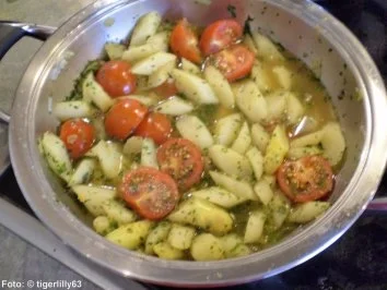 Spargelgemüse "italienisch" - Rezept