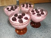 Brombeerquark - Rezept