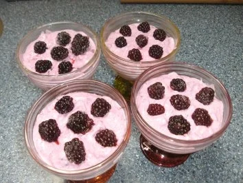 Rezept: Brombeerquark Bild Nr. 2 Brombeerquark - Rezept - Bild Nr. 2