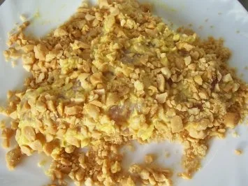 Kochen: Putenschnitzel mit Erdnusskruste - Rezept - Bild Nr. 3