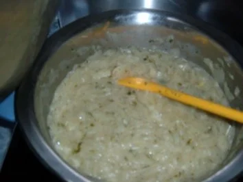 Rezept: Gemüse : Zwiebelgemüse...mit Kartoffelpuffer Bild Nr. 3 Gemüse : Zwiebelgemüse...mit Kartoffelpuffer - Rezept - Bild Nr. 3