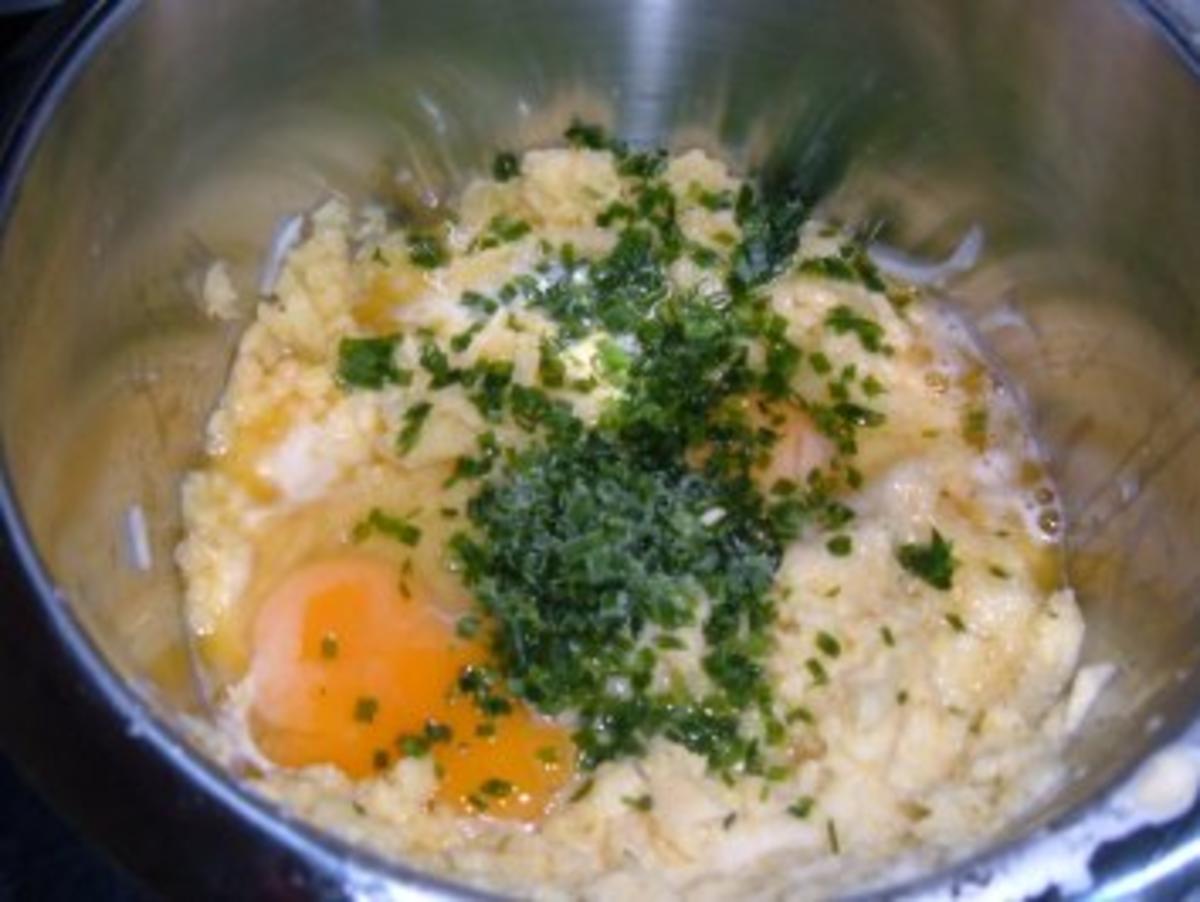Gemüse : Zwiebelgemüse...mit Kartoffelpuffer - Rezept - Bild Nr. 4