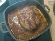 Gespickter Schweinebraten mit Schinkenspeck - Rezept