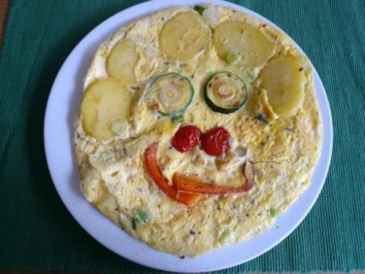 Lustiges Rührei - Rezept