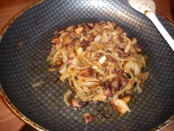 gebratene Zwiebeln - Rezept