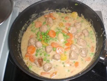 Junges Gemüse mit feinen Klösschen - Rezept - Bild Nr. 3