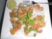 Junges Gemüse mit feinen Klösschen - Rezept