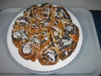 Rezept: Mohn - Pudding - Schnecken Mohn - Pudding - Schnecken - Rezept