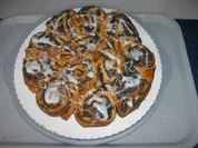 Mohn - Pudding - Schnecken - Rezept