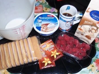 Mascarpone-Creme mit frischen Himbeeren - Rezept - Bild Nr. 2