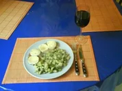 Fleisch: Minutensteak mit Zucchinigemüse - Rezept