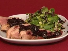 Entenbrust auf Trauben und Weinsoße (Michelle Leonard) - Rezept