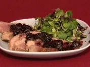 Entenbrust auf Trauben und Weinsoße (Michelle Leonard) - Rezept