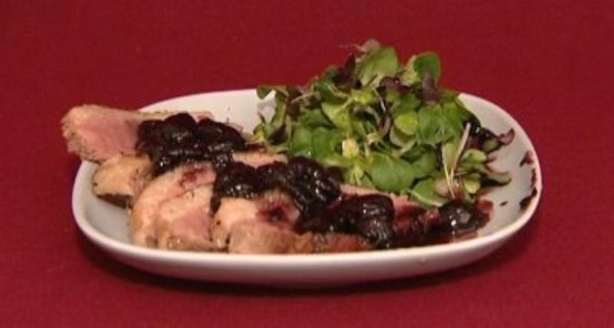 Entenbrust auf Trauben und Weinsoße (Michelle Leonard) - Rezept
Gesendet von Das perfekte Promi Dinner