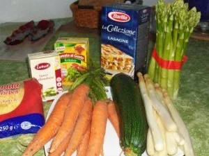 Spargel-Karotten-Zucchini-Lasagne - Rezept - Bild Nr. 2