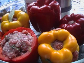 Rezept: Gefüllte Paprika Bild Nr. 5 Gefüllte Paprika - Rezept - Bild Nr. 5