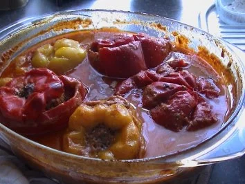Rezept: Gefüllte Paprika Bild Nr. 8 Gefüllte Paprika - Rezept - Bild Nr. 8