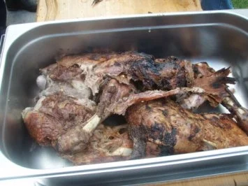 Rezept: Hammel am Spiess und ein gemischter Saison Salat Bild Nr. 3 Hammel am Spiess und ein gemischter Saison Salat - Rezept - Bild Nr. 3