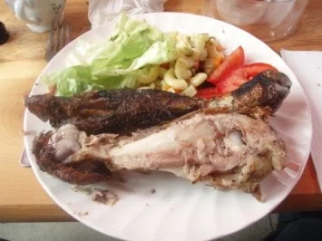 Rezept: Hammel am Spiess und ein gemischter Saison Salat Bild Nr. 4 Hammel am Spiess und ein gemischter Saison Salat - Rezept - Bild Nr. 4