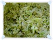 Salat - Spitzkohl-Zucchini-Salat - Rezept