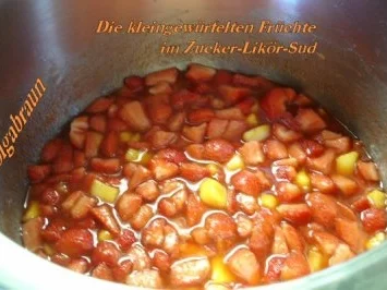 Erdbeer-Mango-Konfitüre mit Zitronenlikör - Rezept - Bild Nr. 2
