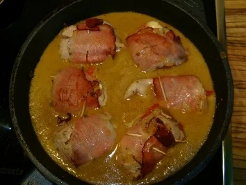 Rezept: Schweinefilet gefüllt mit Tomate und Mozzarella Schweinefilet gefüllt mit Tomate und Mozzarella - Rezept