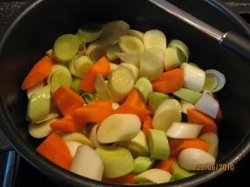 Türkischer Reistopf mit Lauch & Möhren (Zeytinyagli Pirasa) - Rezept - Bild Nr. 6