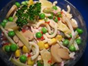 Nudelsalat mit wenig Nudeln ... - Rezept