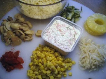 Nudelsalat mit wenig Nudeln ... - Rezept - Bild Nr. 2