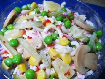 Nudelsalat mit wenig Nudeln ... - Rezept - Bild Nr. 5