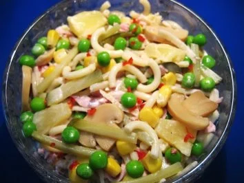 Nudelsalat mit wenig Nudeln ... - Rezept - Bild Nr. 6