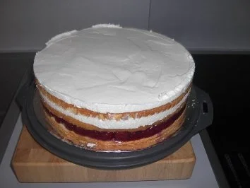 Rezept: Kirsch - Käse - Torte Bild Nr. 3 Kirsch - Käse - Torte - Rezept - Bild Nr. 3
