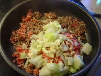 Hackfleisch-Pfanne "Kunterbunt" - Rezept - Bild Nr. 3