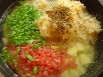 Sauerkraut-Kartoffel-Eintopf, kalorienarm - Rezept - Bild Nr. 4