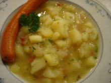 Sauerkraut-Kartoffel-Eintopf, kalorienarm - Rezept