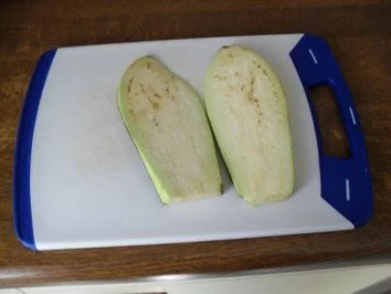 Auberginenscheiben mit Schinken und Käse - für meinen lieben Kochfreund Marvelous Moon - Rezept - Bild Nr. 2