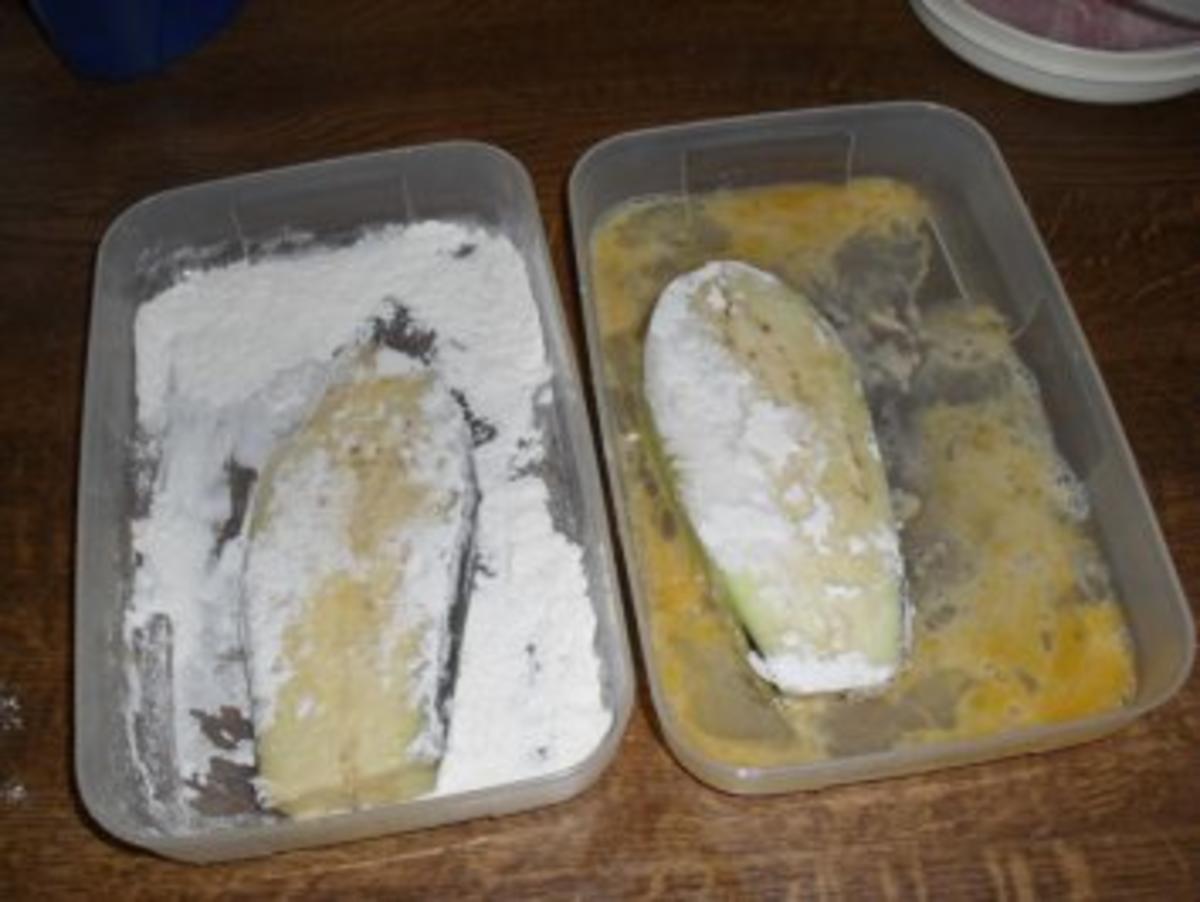 Auberginenscheiben mit Schinken und Käse - für meinen lieben Kochfreund Marvelous Moon - Rezept - Bild Nr. 3