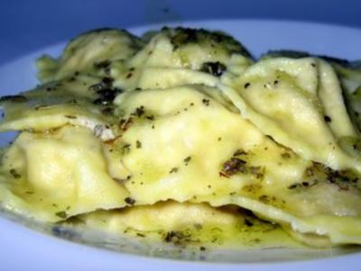 Steinpilz-Ravioli - Rezept