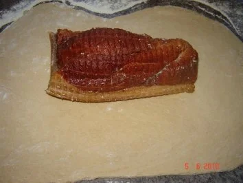 Fleisch : Schinken im Brotteig - Rezept - Bild Nr. 5