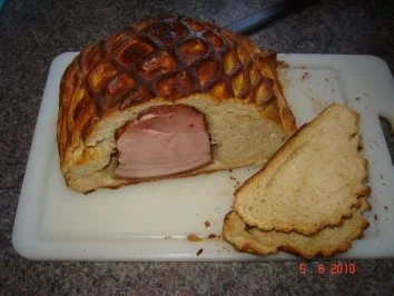 Fleisch : Schinken im Brotteig - Rezept - Bild Nr. 8